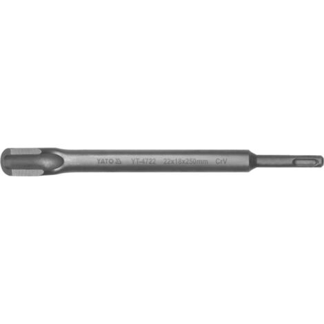 Ciseau de gougeage creux Yato YT-4722 SDS-plus 250 mm