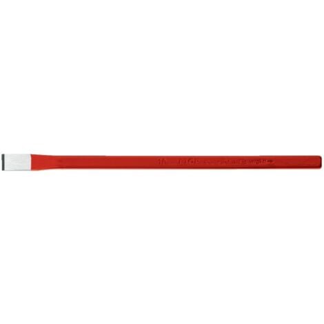 Ciseau pierre pour les électriciens 300x12x14mm plat FORTIS