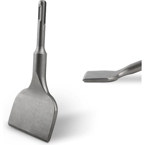 Ciseau plat SDS Plus - Ciseau plat SDS-Plus pour le retrait sans effort des carreaux et des autocollants pour carrelage, maçonnerie