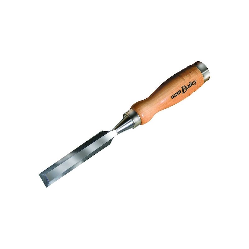 Stanley - Ciseau à bois de sculpteur manche bois - 16 mm