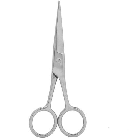 Ciseaux à Barbe en Acier Inoxydable pour Homme - Taille Moustache et Épilation Faciale (MJ-LF011)