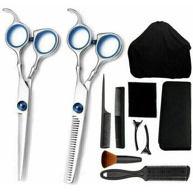 Ciseaux à cheveux ciseaux à cheveux ensemble de ciseaux de coiffure, ciseaux de coiffure tranchants, ensemble de coupe de cheveux pour hommes, femmes