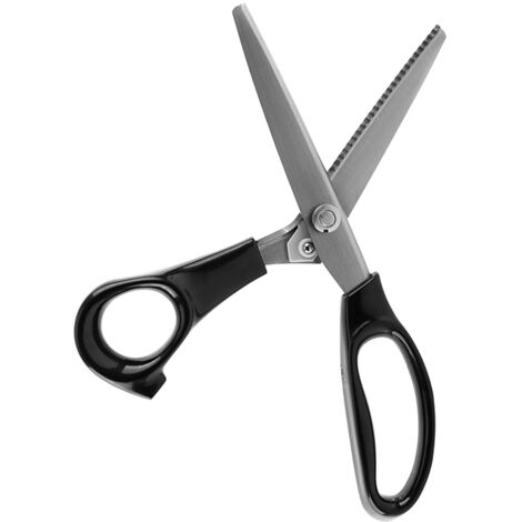 Ciseaux à cranter pour tissu avec lames interchangeables 3, 5, 7 mm