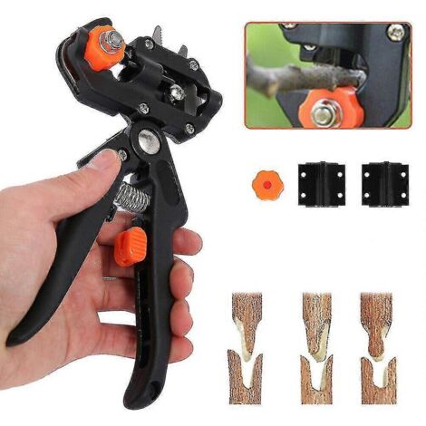 Ciseaux à greffer pour jardin, outil de coupe pour greffage, sécateur pour arbres fruitiers - 9-AquaForge