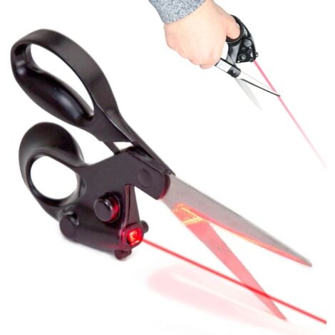 Ciseaux à Guidage Laser FISHTEC Pour Couture ou Bricolage