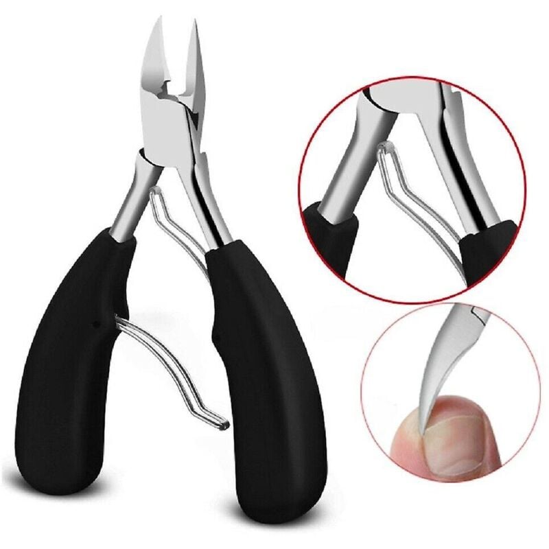 Ciseaux à ongles robustes, précis pour les ongles incarnés épais Ciseaux à ongles