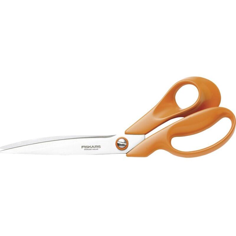 Fiskars - 1005145 Ciseaux à tissu droitiers 270 mm orange