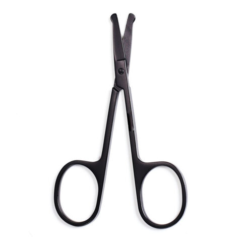 Ciseaux de coupe pour sourcils et cils avec peigne, outil de maquillage et toilettage