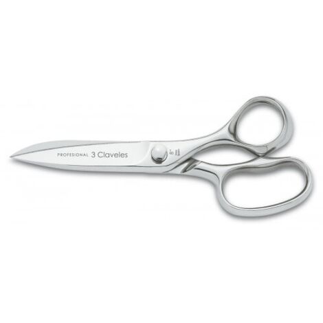 Ciseaux de cuisine classiques professionnels en acier inoxydable, 20 cm