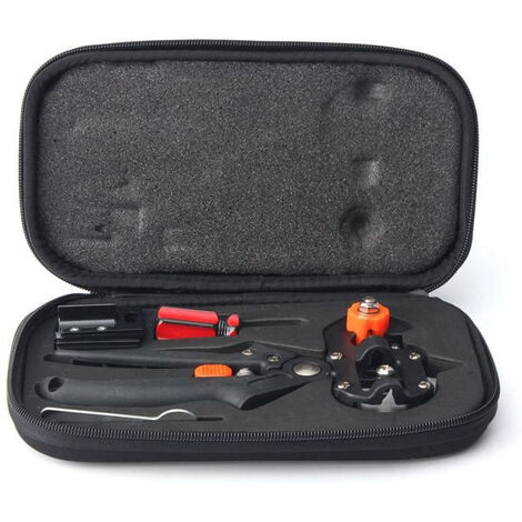 Ciseaux de greffe coleur de noir 2 lames FUIENKO