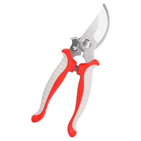 Ciseaux de jardin Professionnel Sharp Bypass Sécateur Coupe-arbres Sécateur Tondeuse à main pour ciseaux à bec de jardin,rouge