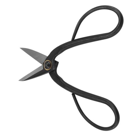 Ciseaux de Jardinage 200mm pour Bonsaï - Précis et Ergonomique - Idéal pour la Taille des Petites Plantes et Arbustes-KZQ