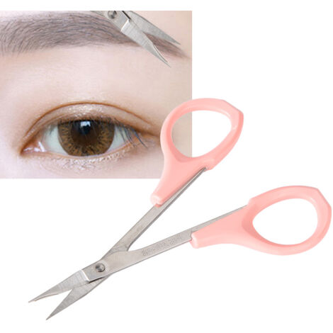 Ciseaux de Précision pour Sourcils et Cils en Acier Inoxydable - Accessoire Beauté CA865