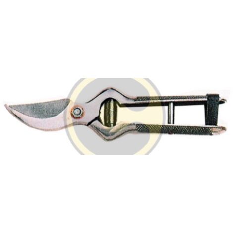 Ciseaux de vigne en acier Faucilles 21 cm pour la taille des plantes de taille Fermeture en cuir