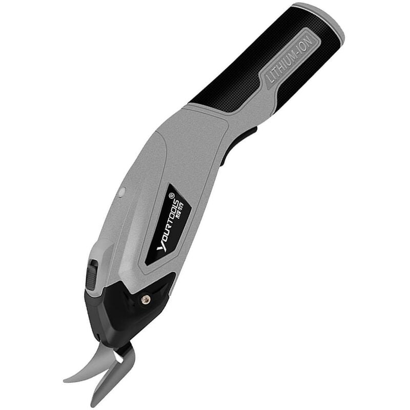 Ciseaux électriques sans fil, cisailles à tapis en cuir, artisanat Grey Crea