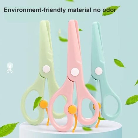 Ciseaux Enfant,Ciseaux de Sécurité,Ciseaux Cranteurs,Ciseau Enfant,Ciseaux de Bordure de Sécurité,Ciseaux pour Enfants Ciseaux Scolaires,pour Scrapbo