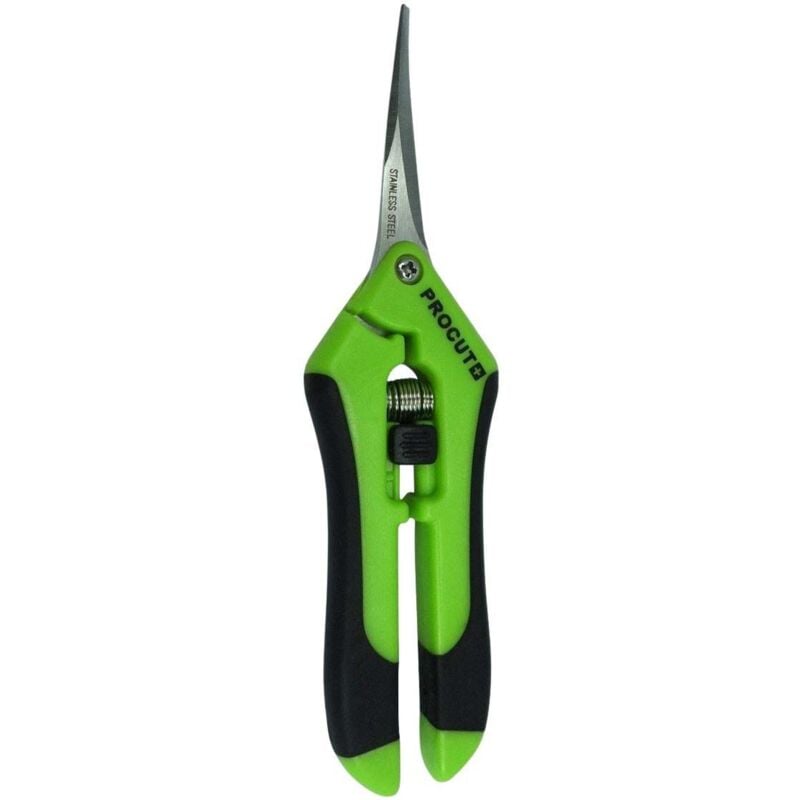 Garden High Pro - Ciseaux en pvc et acier inoxydable lames incurvées Procut