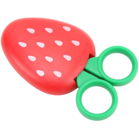 Ciseaux Sécurité Enfants Magnétiques Décoratifs Portables Maison Mignons Fraise
