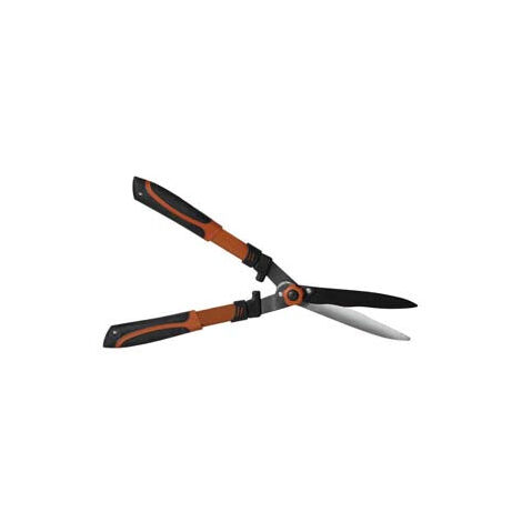 Ciseaux taille-haie à lames ondulées - longueur totale 58 cm