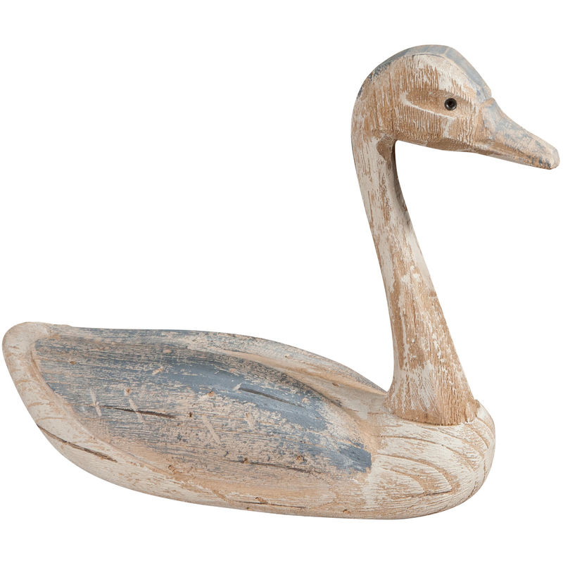 

Cisne de madera maciza L28XPR9,5XH24 cm