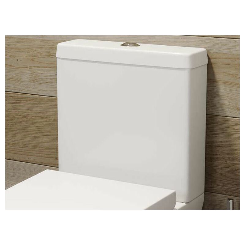 Replacement Cistern For Arles Close Coupled Toilet White Gloss Spare Part only