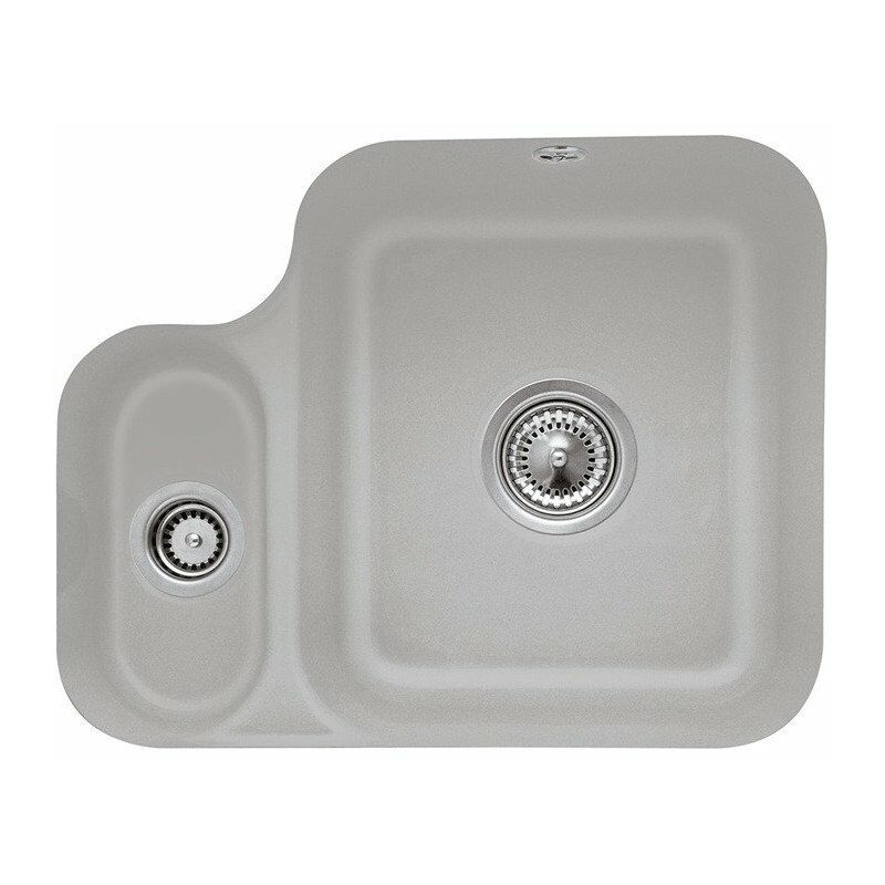 

Cisterna 60B, Fregaderos bajo encimera, 545 x 440 mm, Instalación debajo de encimera de piedra natural o reconstituida, Lavabo bajo encimera incluido