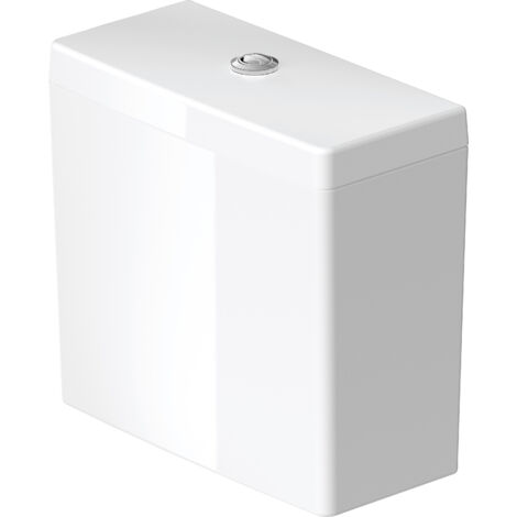 Cisterna Duravit Starck 3, conexión inferior izquierda,