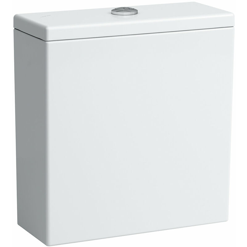 

Cisterna PRO, 2 descargas, 6 L, conexión de agua en la parte posterior, blanca., color: Blanco - H8299510008711
