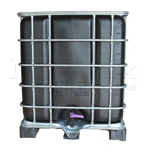 Récupérateur d'eau de pluie murale gris - 276 L