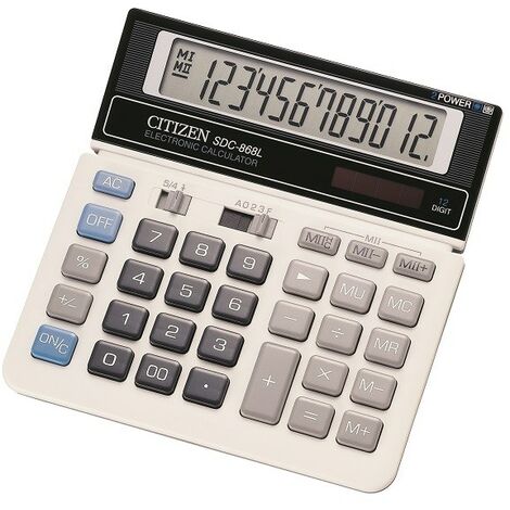Sharp EL-233SB calculatrice Bureau Calculatrice financière Gris