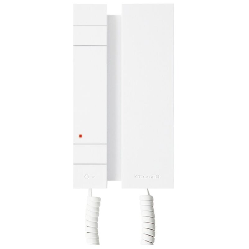 Comelit - Interphone Mini Simplebus 1 avec combiné Blanc 2708W/A