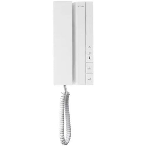 Citofono cornetta vimar 40540-2f+voice-2 pulsanti-bianco 40540