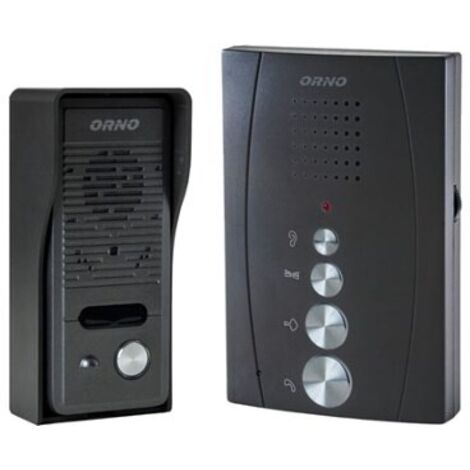 Citofono Orno OR-DOM-RE-914/B nero