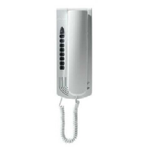 Vimar – Interphone mural Elvox Petrarca 5 fils – Communication full duplex – Montage mural ou bureau – Haut-parleur intégré pour Sound System