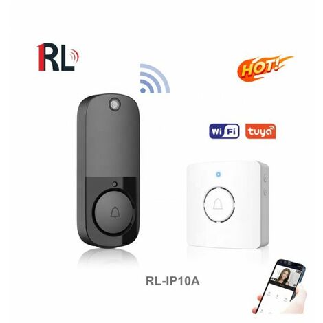 Citofono Video Campanello con Telecamera Senza Fili Wireless Batteria App Tuya Smartlyfe
