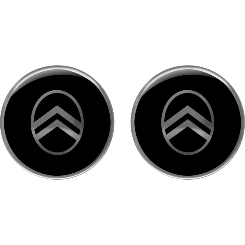 Citroen Adesivo 3D Ufficiale, Set di 2, 12 mm - Colore: NEW