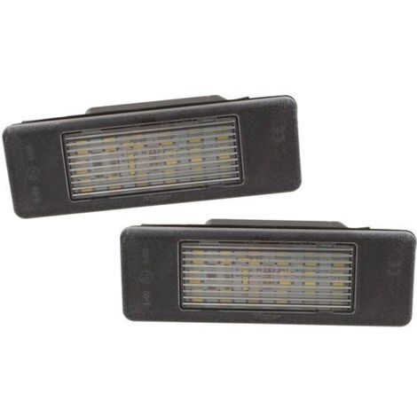 Citroen Berlingo C2 C3 C4 C5 II C6 C8 Ausweich-LED-Kennzeichenbeleuchtung, 2er-Set