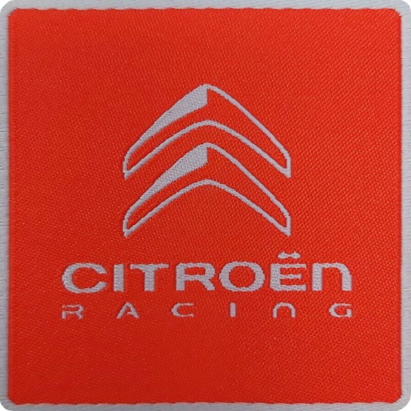 Citroen Racing Toppa Patch Adesiva Ufficiale - Colore: ROSSO