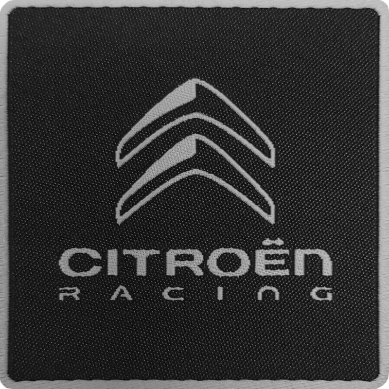 Citroen Racing Toppa Patch Adesiva Ufficiale - Colore: NERO