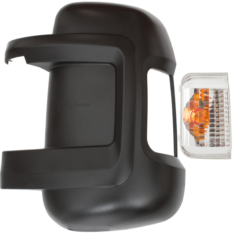 Citro毛n Jumper II 2006- carcasa de retrovisor exterior + inserto de intermitente naranja izquierdo (juego de 2 piezas)