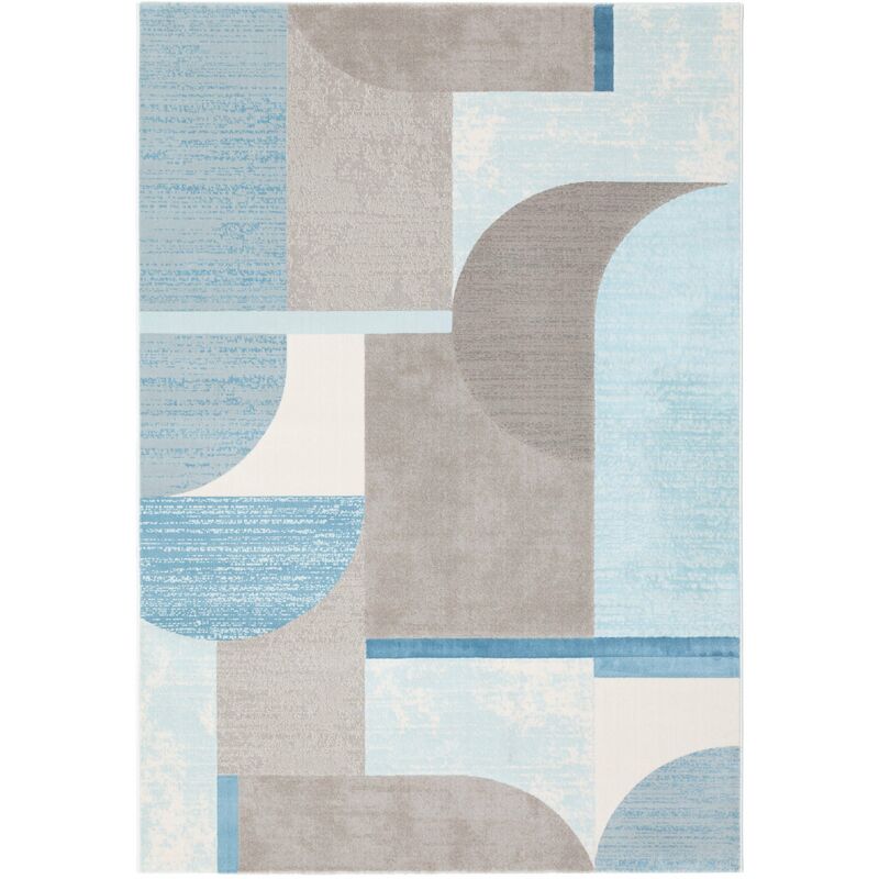 City 466109 AK500 80cm x 140cm - Blue and Grey and Multicoloured