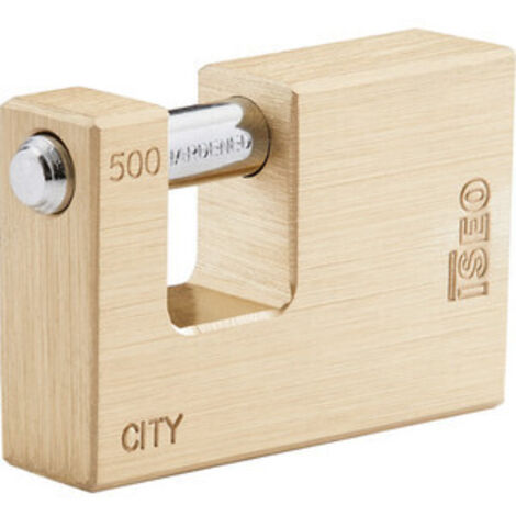 CITY BY ISEO LUCCHETTO OTT CARBON SERRANDA 55 MM- ISEO SERRATURE- 1,0 pz