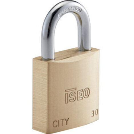 CITY BY ISEO LUCCHETTO OTT RETTANGOLARE 30 MM- ISEO SERRATURE- 10,0 pz