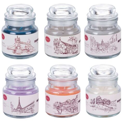 CITY CANDELA GIARA GRANDE 6 COLORI ASSORTITI 500 GR