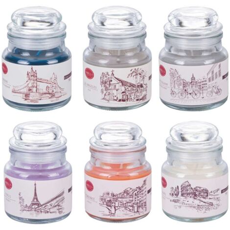 CITY CANDELA GIARA MEDIA 6 COLORI ASSORTITI  330 GR