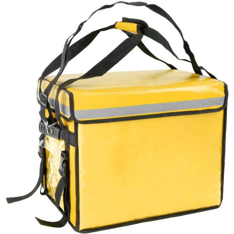 Image of Primematik - CityBAG - Borsa isotermica 44 x 39 x 34 cm gialla per grigliate e consegna di cibo