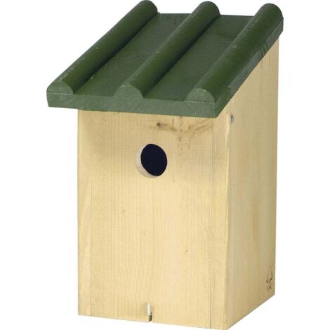 CJ Wildlife Nistkasten Toronto grün/natur 23,5 x 16,5 x 30 cm Vogelhaus