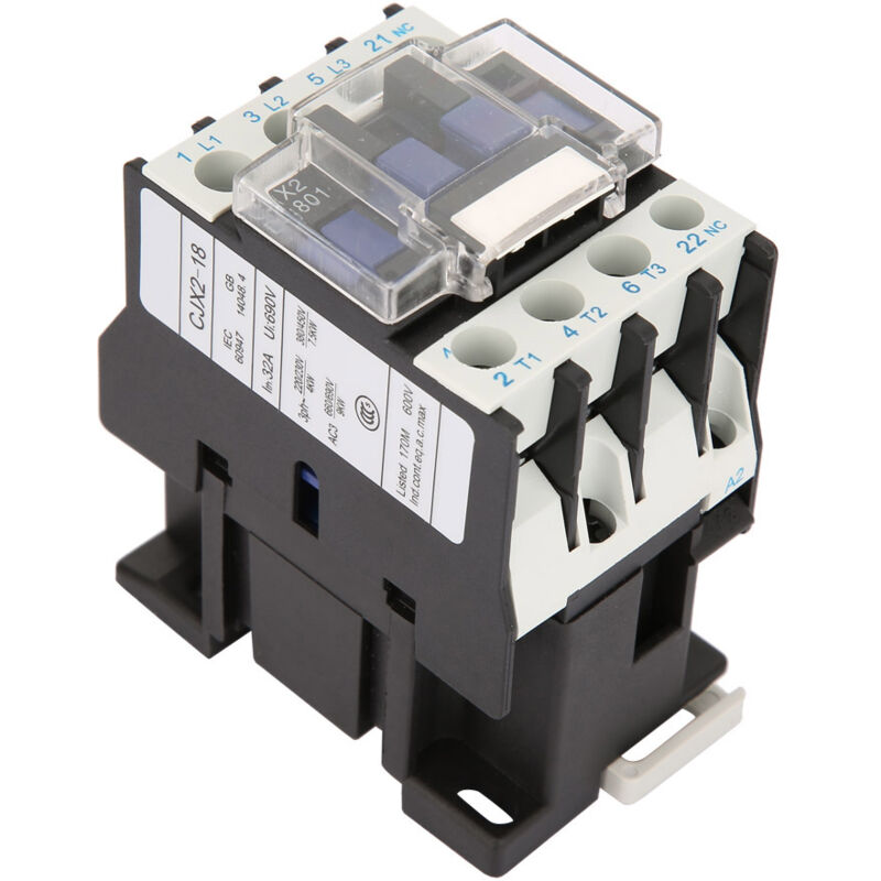 Sjlerst - CJX2-1801 Contacteur ac électrique industriel haute sensibilité 220V 18A