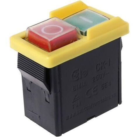 CK-1 5E4 AC250 V interruttore universale di sostituzione, 250 V, 4 A, interruttore NVR, interruttore elettromagnetico CK1/250 V, interruttore impermeabile e antipolvere