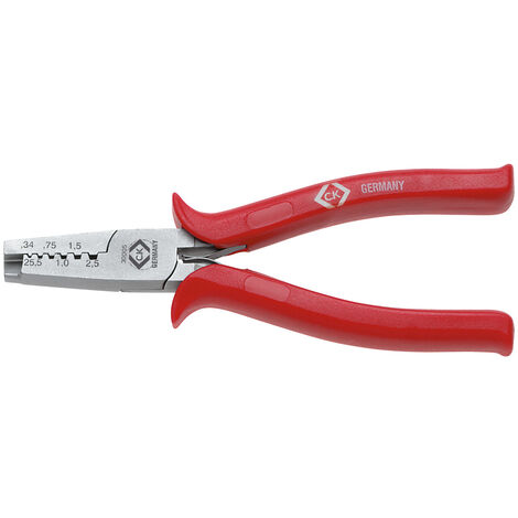 C.K  430005 Crimpzange  Aderendhülsen 0.25 bis 2.5 mm²